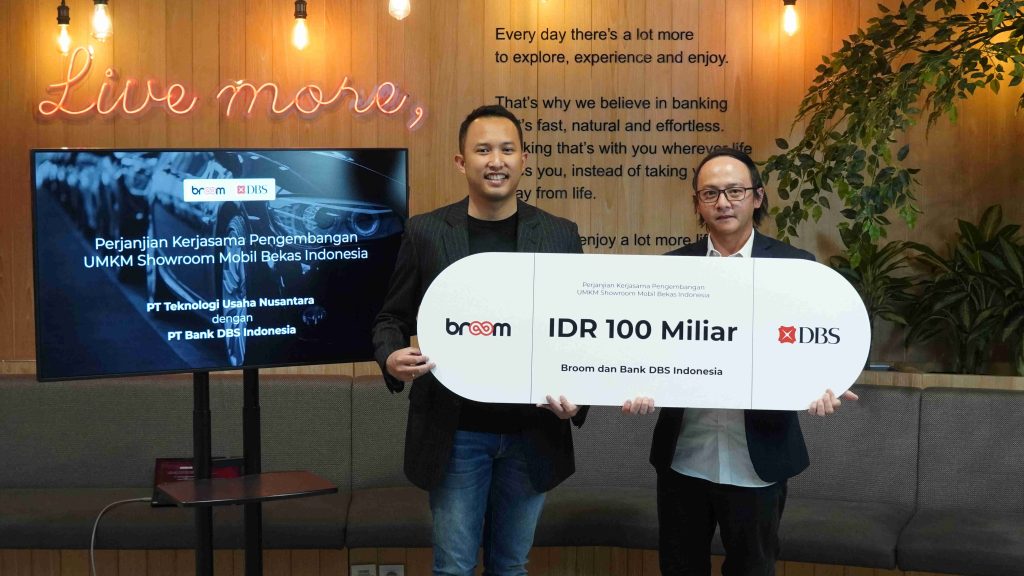 DBS Indonesia Kucurkan Kredit Rp100 Miliar Ke Startup Otomotif Broom